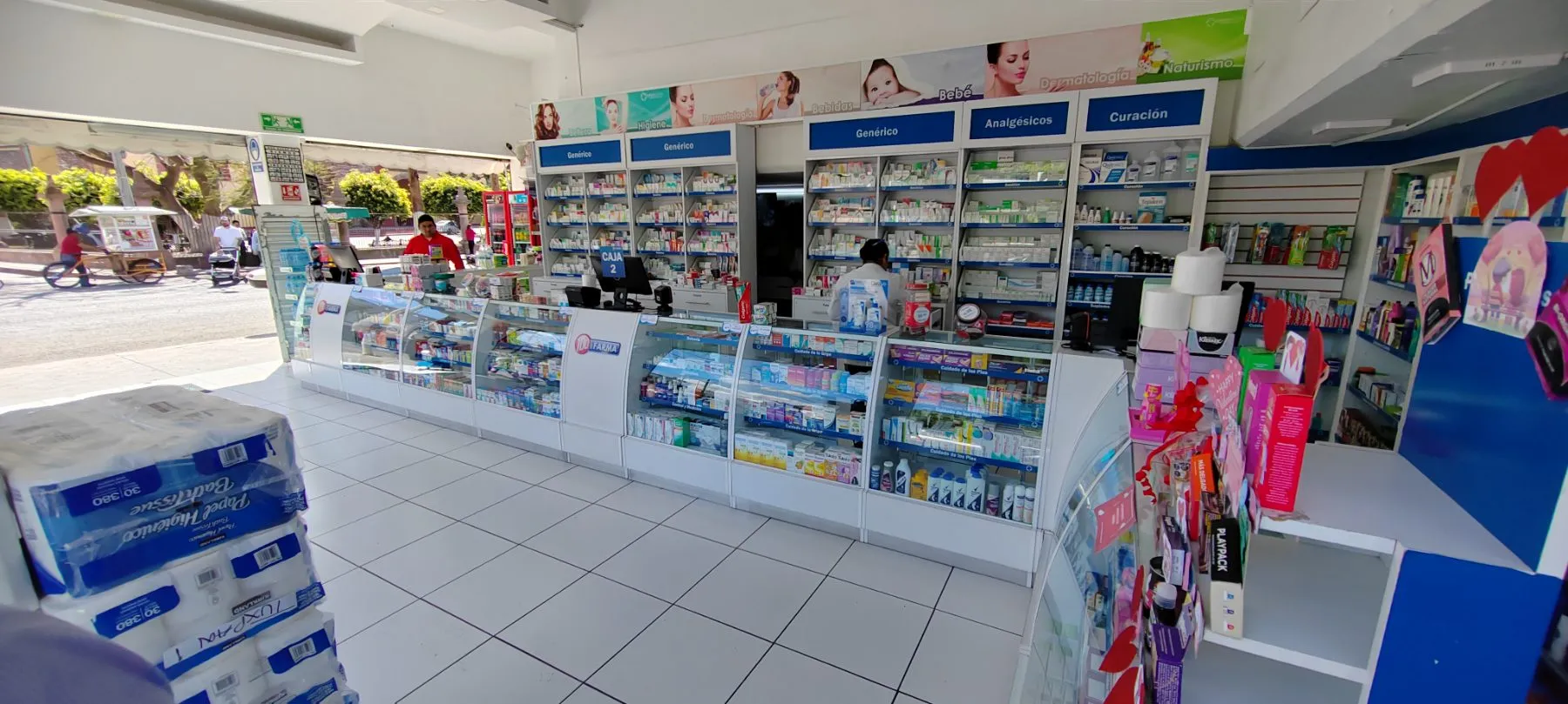 Farmacia antes de la implementación